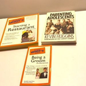 Complete idiots guide & parenting book bundle